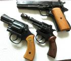 Gas-Schreckschuss Konvolut aus Erbe Reck Copra Cal. 380 Umarex Napoleon Umarex Mod. 343 6 mm Fl